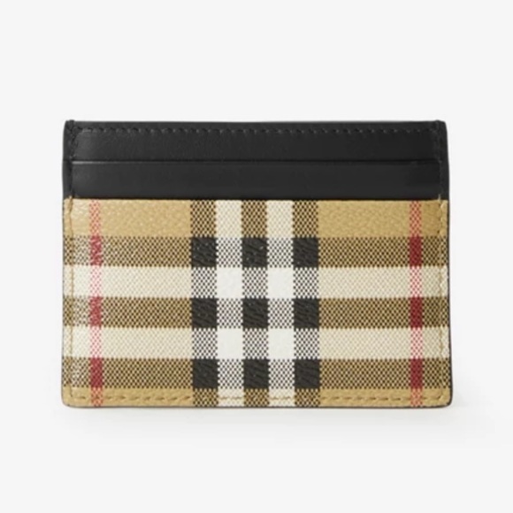 Original Burberry Wallet Leather Card Holder Louis Vuitton Pocket Organizer new - Picture 5 of 7